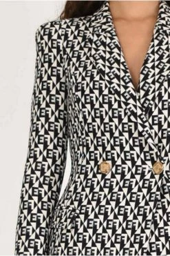 Elisabetta Franchi Casual Jurken Short Dresses Black