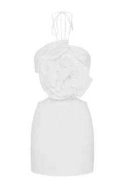 Elisabetta Franchi Feestjurken Occasion Dresses White -Elisabetta Franchi Winkel 98e91e3e114236801c30964b1a3f264b