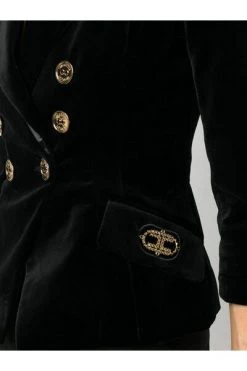 Elisabetta Franchi Blazers Blazer Jacket Black