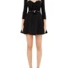 Elisabetta Franchi Casual Jurken Short Dresses Black