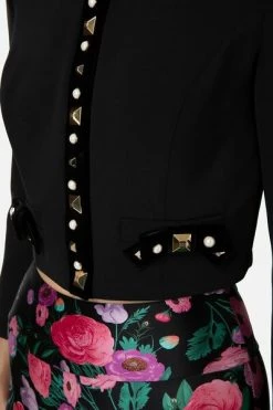 Elisabetta Franchi Zomerjassen Light Jackets Black -Elisabetta Franchi Winkel 9998bee4d1e91f6bf909b494fbaf9d33