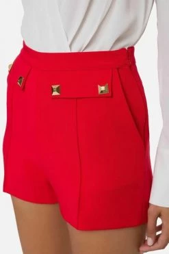 Elisabetta Franchi Korte Broeken Short Shorts Red 5 Elisabetta Franchi Korte Broeken Short Shorts Red -Elisabetta Franchi Winkel 99d1dffa7a3fc1c2edea091e00e84912