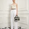 Elisabetta Franchi Sleeveless Tops White
