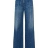 Elisabetta Franchi Boyfriend Jeans Trousers Blue