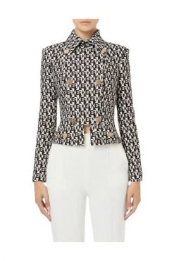 Elisabetta Franchi Blazers Jacket MIINTO-8c05b7710510443f2e1b Black -Elisabetta Franchi Winkel 9b1a9f148053390d296f174ed374ad85