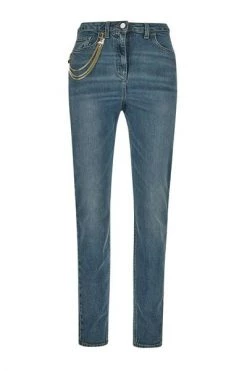 Elisabetta Franchi Skinny Jeans Slim-fit Jeans Blue -Elisabetta Franchi Winkel 9bf5e9dafa09b94171c16c50a7a9eda3