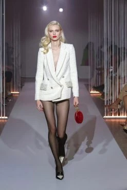 Elisabetta Franchi Blazers Jackets White -Elisabetta Franchi Winkel 9c0663723e4fd1b73dc150e217df8401