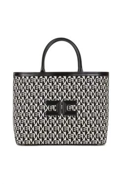 Shoppers Elisabetta Franchi Bags.. Black Black