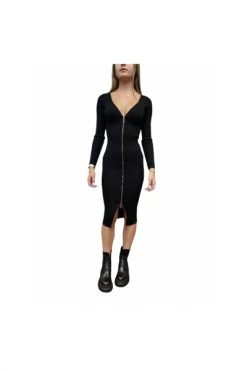 Elisabetta Franchi Casual Jurken Dress Black -Elisabetta Franchi Winkel 9c7c2ee57a66f1ed3584bac89ea2a9a7