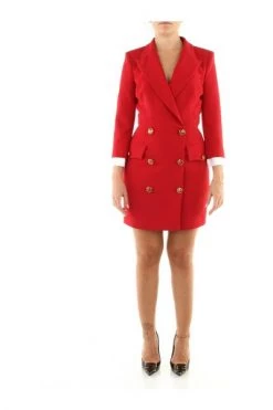 Elisabetta Franchi Casual Jurken Dresses Red