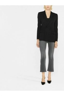 Elisabetta Franchi Cropped Jeans Gray -Elisabetta Franchi Winkel 9cbdc7480d18c92590751db4e6a81a49