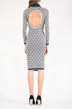 Elisabetta Franchi Casual Jurken Midi Dresses Blue