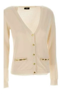 Vesten Elisabetta Franchi Sweaters White Beige 6 Vesten Elisabetta Franchi Sweaters White Beige -Elisabetta Franchi Winkel 9d7163ac91b85f758cbb6e92c7d6dcbf