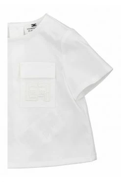 Elisabetta Franchi Overhemden Shirt White