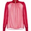 Elisabetta Franchi Longsleeve Shirts Shirts Red