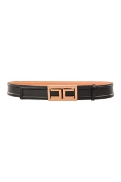 Elisabetta Franchi Riemen Belt Black