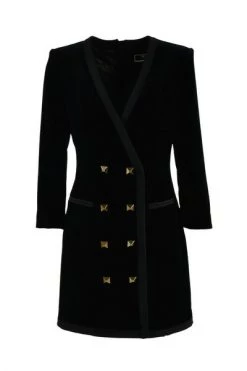 Elisabetta Franchi Casual Jurken Dresses Black