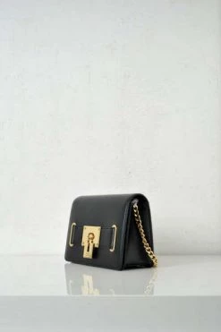 Elisabetta Franchi Schoudertassen Bag With Padlock Pattern Black -Elisabetta Franchi Winkel 9e8c4014317d13b51188b404e8716220