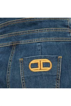 Elisabetta Franchi Boyfriend Jeans Loose-fit Jeans Blue