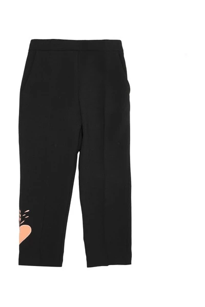Elisabetta Franchi Wijde Broeken Trousers Black 3 Elisabetta Franchi Wijde Broeken Trousers Black - Afbeelding 3