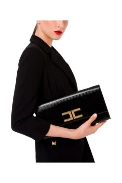 Elisabetta Franchi Schoudertassen Shoulder Bags Black 7 Elisabetta Franchi Schoudertassen Shoulder Bags Black -Elisabetta Franchi Winkel 9f80b7c13741e3511c9daa38a75ac200