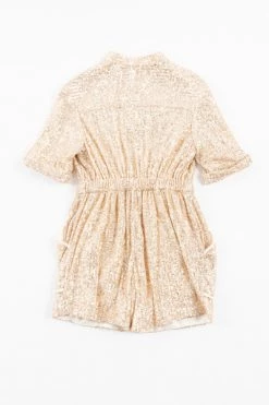 Elisabetta Franchi Jurken Eftu50-xe038 Short Sleeve Clothes Beige -Elisabetta Franchi Winkel 9f8da4ac0e8f21b4d5803e66274ff0d8