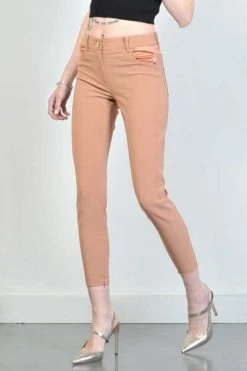 Elisabetta Franchi Pantalons Skinny Trousers Pink -Elisabetta Franchi Winkel 9fd32f51b7250a63d8570400f6a43fd5