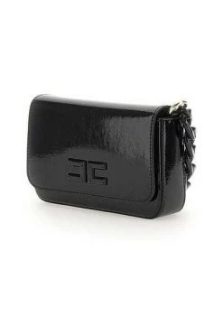 Handtassen ELISABETTA FRANCHI BLACK Black -Elisabetta Franchi Winkel 9fdf010c47e0a8c4d71c50aea373737f