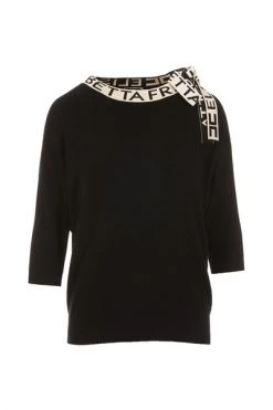 Elisabetta Franchi Sweaters Sweater Black -Elisabetta Franchi Winkel a05adf2931fdd37da621a1ea19457f85