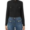 Elisabetta Franchi Longsleeve Shirts Shirts Black