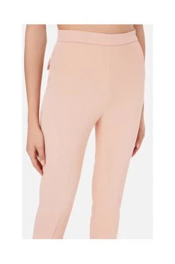 Elisabetta Franchi Cropped Jeans Cigarette Pants Pink -Elisabetta Franchi Winkel a0792222197934e43fbdd6b39514ac09