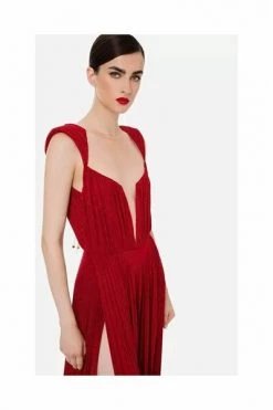 Elisabetta Franchi Jurken Gowns Red -Elisabetta Franchi Winkel a091c28e25dd8e9517ef3807b8083c44