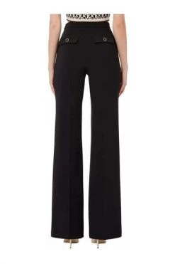 Elisabetta Franchi Wijde Broeken Wide Trousers Black 6 Elisabetta Franchi Wijde Broeken Wide Trousers Black -Elisabetta Franchi Winkel a0945c16f4aa96a47a1fc319a720639f