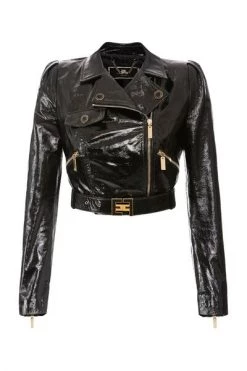 Elisabetta Franchi Zomerjassen Jackets Black -Elisabetta Franchi Winkel a1b1c722f21e44ab62616baa79d5c449