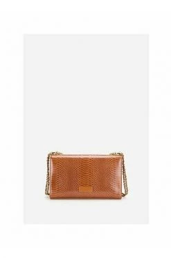 Elisabetta Franchi Schoudertassen Shoulder Bag Brown