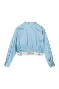 Elisabetta Franchi Overhemden Shirts Blue