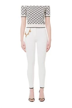 Elisabetta Franchi Skinny Jeans Broek White -Elisabetta Franchi Winkel a2d9bcf3e610285f0f3d929ed1495fb9
