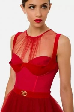 Elisabetta Franchi Feestjurken Party Dresses Red 7 Elisabetta Franchi Feestjurken Party Dresses Red -Elisabetta Franchi Winkel a2e81579e46a6fa81c3aa37c2d45bb48