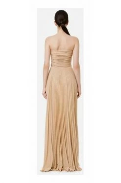 Elisabetta Franchi Jurken Gowns Beige -Elisabetta Franchi Winkel a2f343b6b1e738342e7ac48bb72453cb