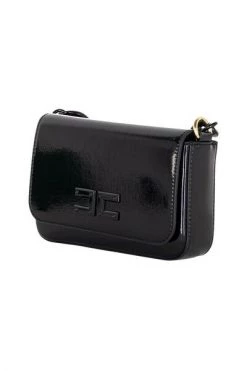 Elisabetta Franchi Schoudertassen Shoulder Bags Black