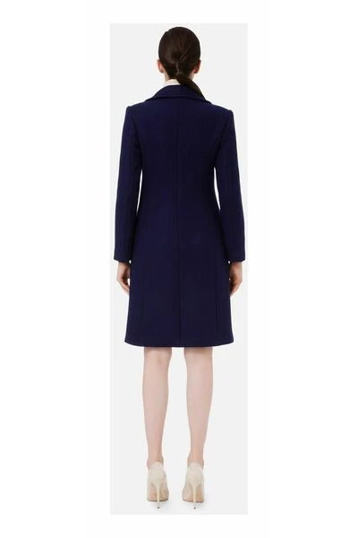 Elisabetta Franchi Trenchcoats & Mantels Double-Breasted Coats Blue 2 Elisabetta Franchi Trenchcoats & Mantels Double-Breasted Coats Blue - Afbeelding 2