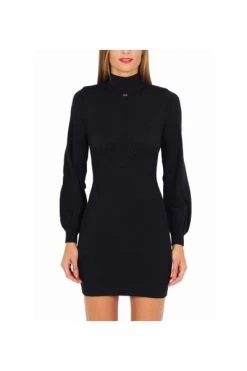 Elisabetta Franchi Casual Jurken Dresses Black