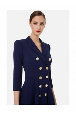 Elisabetta Franchi Feestjurken Party Dresses Blue -Elisabetta Franchi Winkel a35e5a3e0952fb26462fd5e563b04438