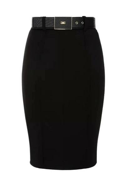 Elisabetta Franchi Kokerrokken Pencil Skirts Black 4 Elisabetta Franchi Kokerrokken Pencil Skirts Black - Afbeelding 4