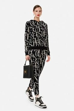 Elisabetta Franchi Sweatpants Black -Elisabetta Franchi Winkel a408ef809d4c97d2813950db4cc0368b