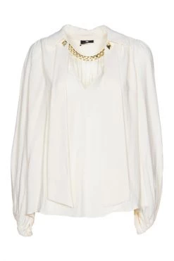Elisabetta Franchi Blouses Shirt White
