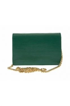 Elisabetta Franchi Schoudertassen Cross Body Bags Green