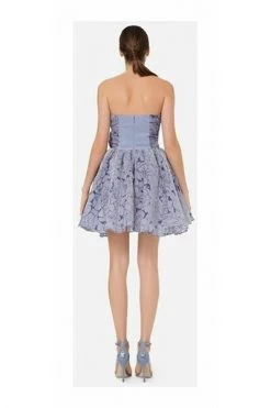 Elisabetta Franchi Feestjurken Party Dresses Gray -Elisabetta Franchi Winkel a43eb9e260e4155a24144e39cd345b3b