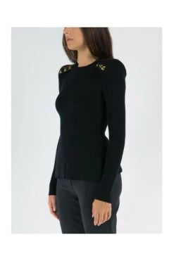 Elisabetta Franchi T-shirts Long Sleeve Tops Black -Elisabetta Franchi Winkel a464629d0225bcdb9cb2e4b0d9dcdcf1
