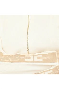 Elisabetta Franchi Hoodies & Sweatvesten Zip-throughs Beige